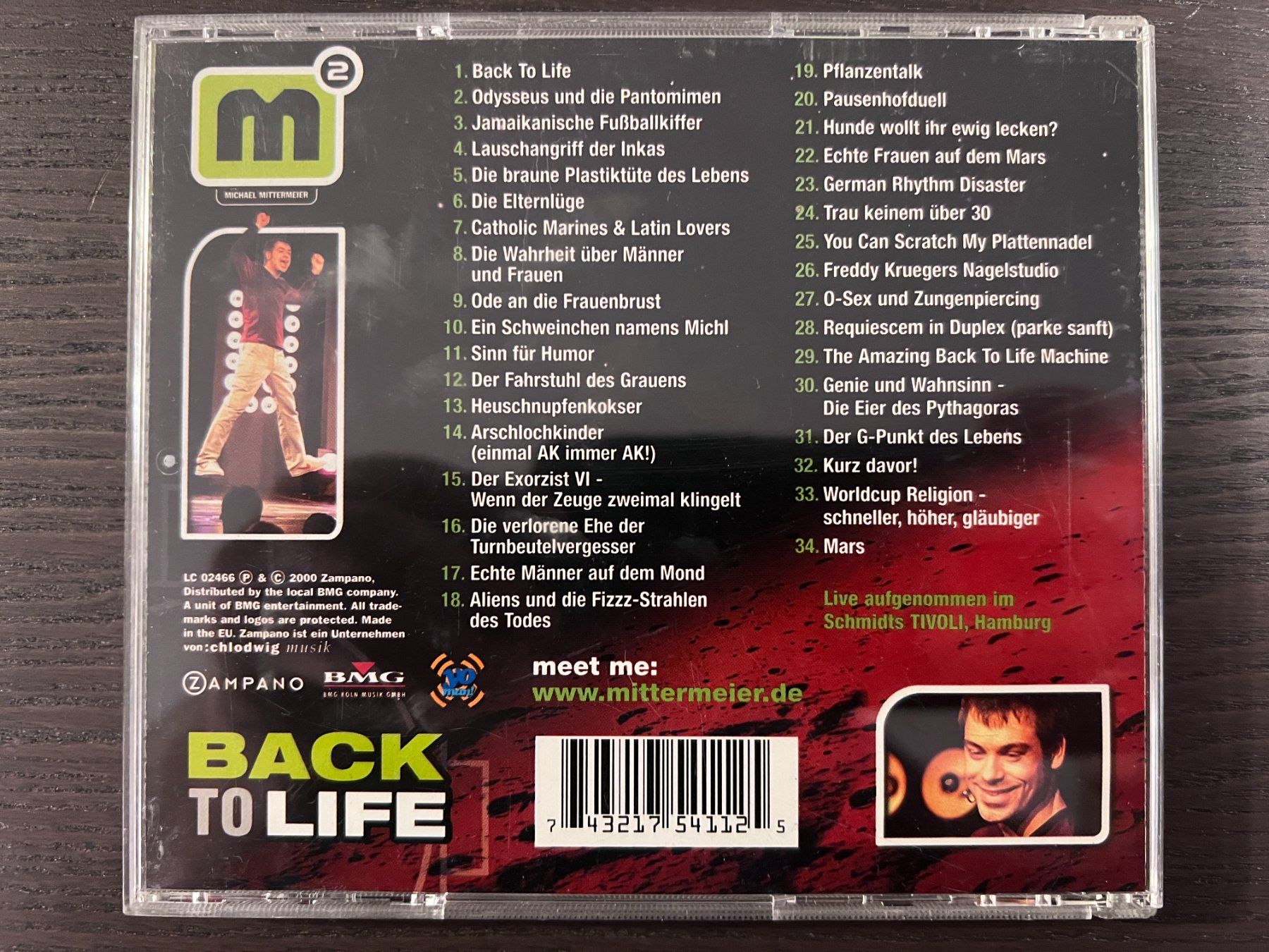 CDs: Michael Mittermeier - Back to Life – Gebraucht aus Zürich von F84 1