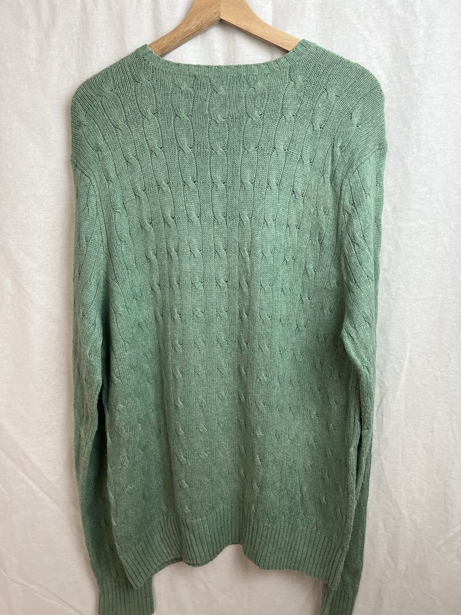 Polo Ralph Lauren Maglioni & Felpe: Pull Polo Ralph Lauren en soie vert clair – Nuovo (secondo la descrizione) da Les Avanchets venduto da lunedeneige.shop 3