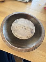 Bol très ancien antique en bois