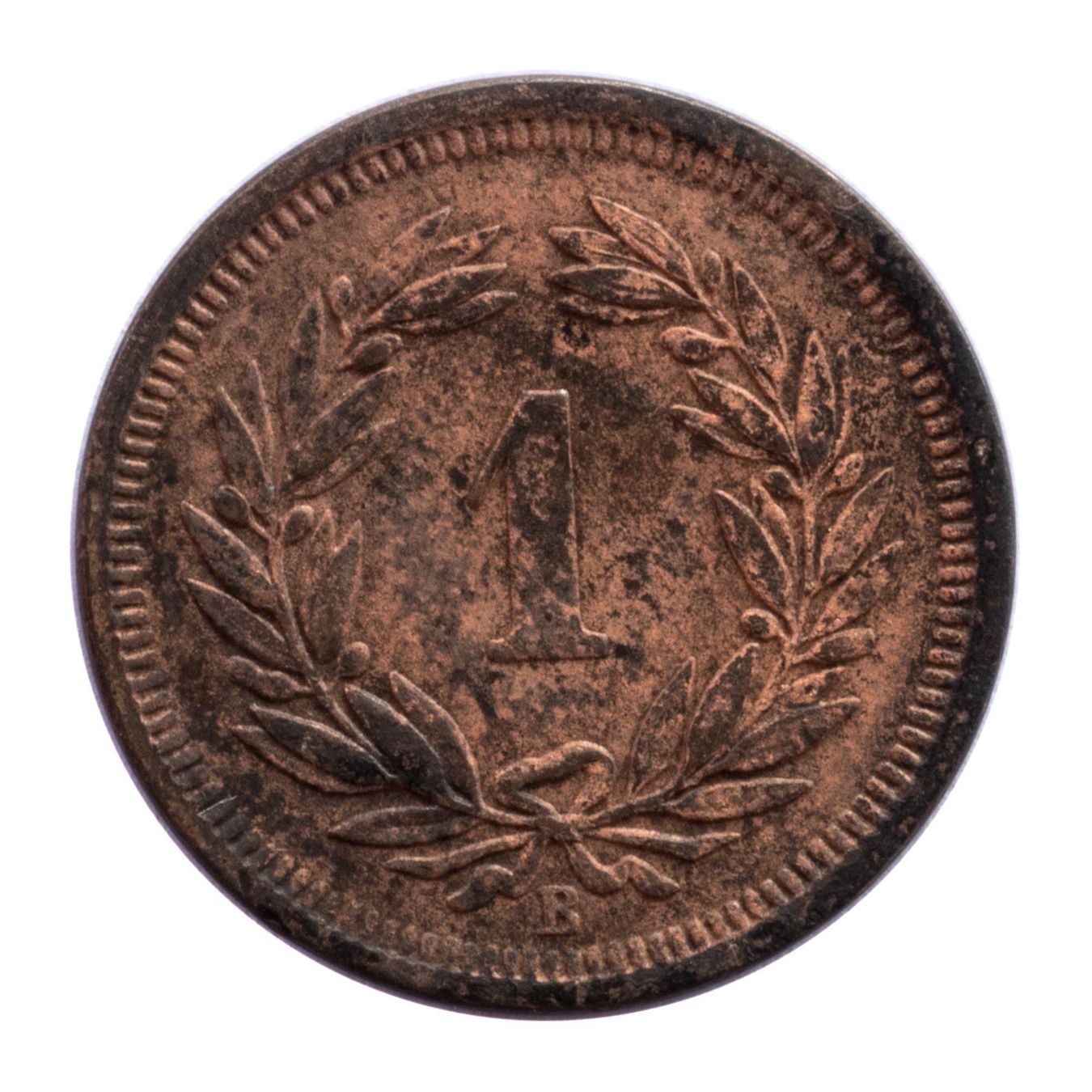Tutti le monete: Schweiz / Suisse - 1 Rappen - 1906 – Usato da Rotkreuz venduto da Swiss-Coins 1