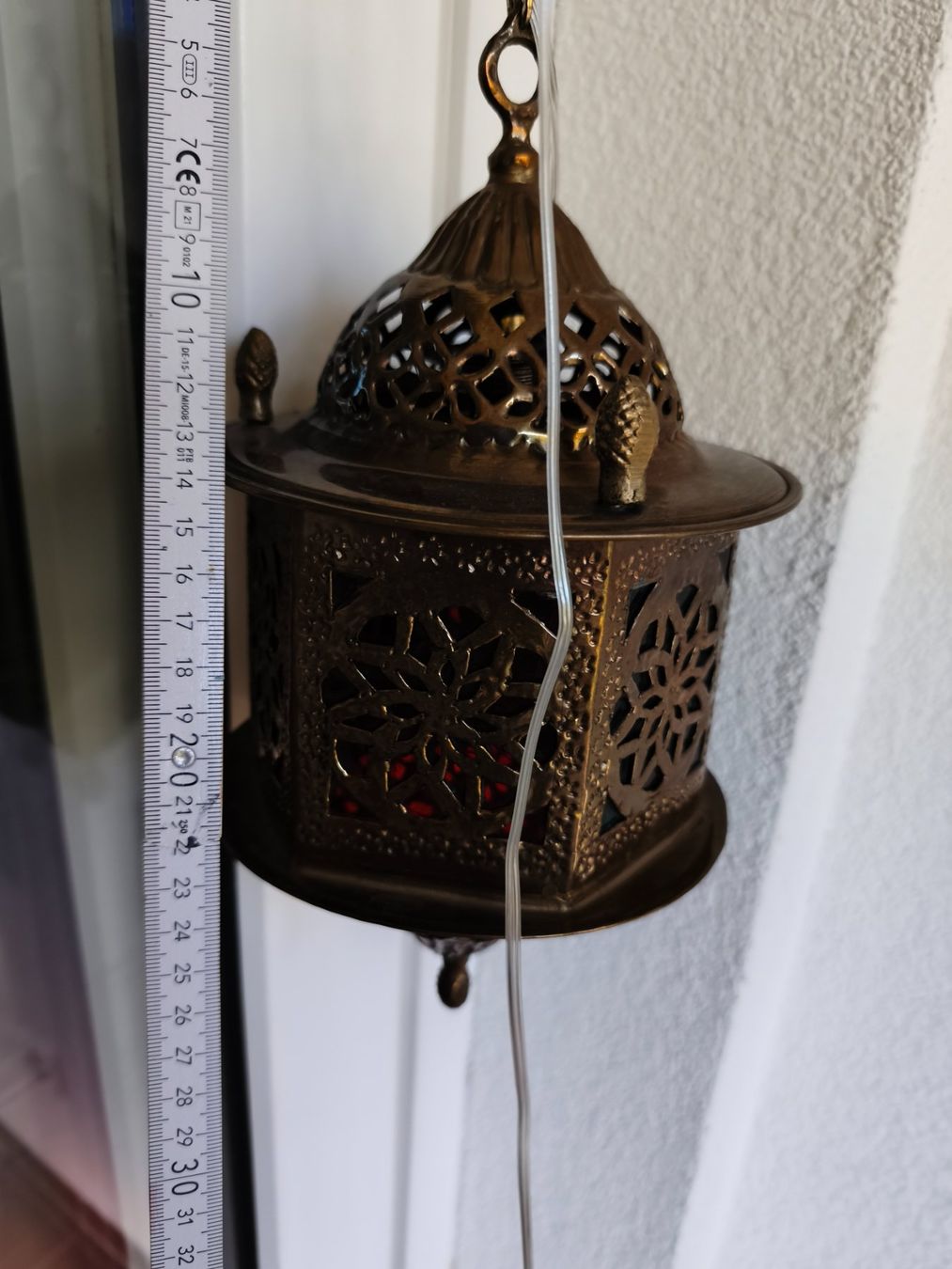 Lampade: Handgefertigte orientalische Lampe aus Messing – Usato da Zürich venduto da Jul69 6