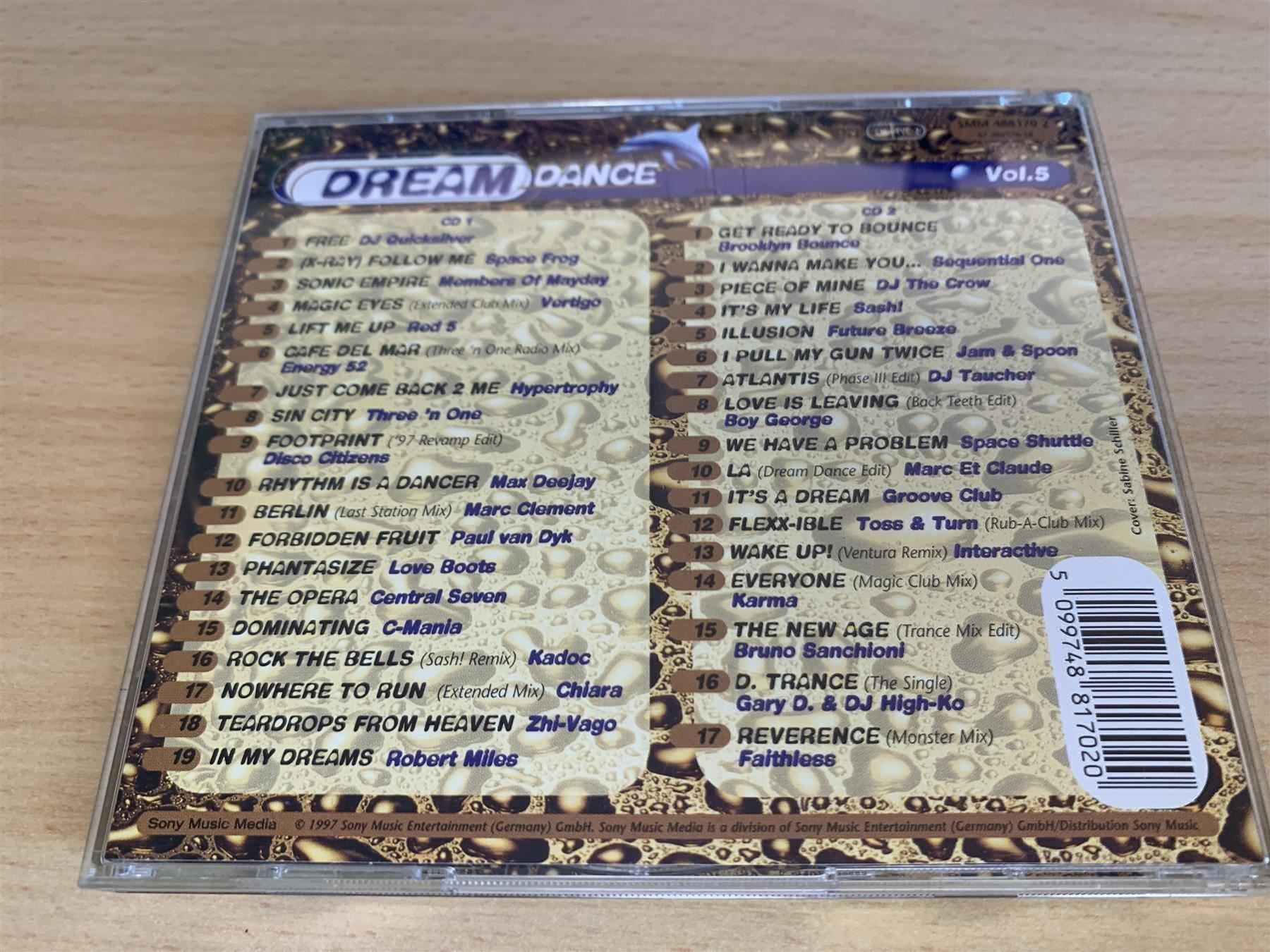 CD: Various Artists - Dream Dance Volume 5 - 2 CD – Usato da Rikon im Tösstal venduto da Alpenmutz 1