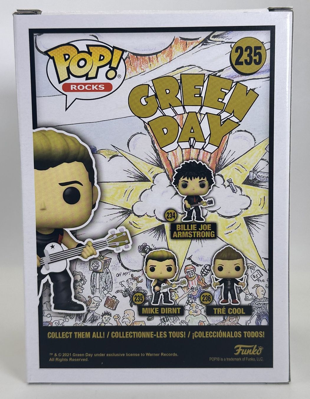 Funko Figuren: Funko Pop! - Green Day - Mike Dirnt 235 – Gebraucht aus Düdingen von  2
