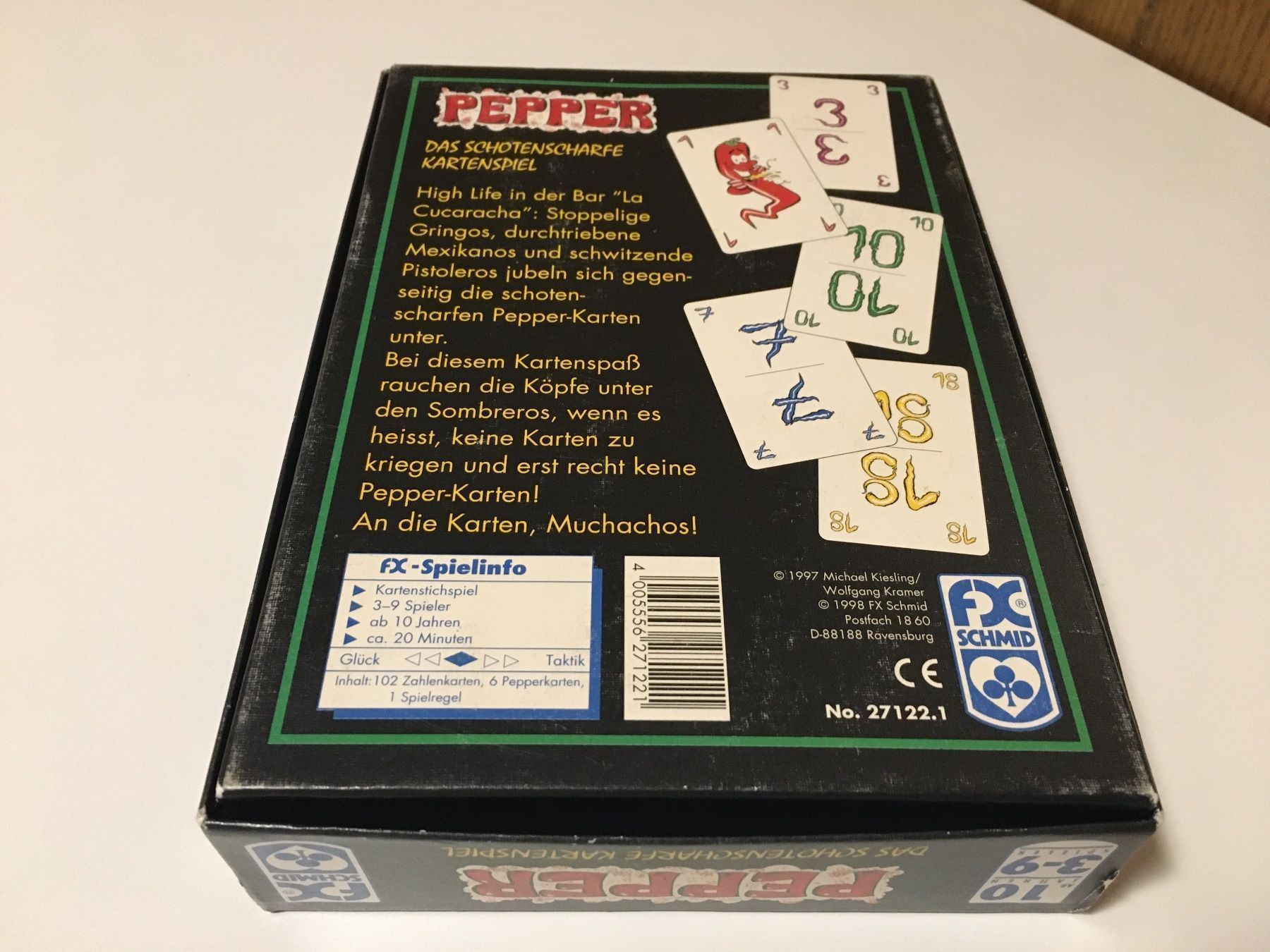 Giochi: Kartenspiel - Pepper - Schotenscharf! – Usato da Andwil SG venduto da Rainboli 2