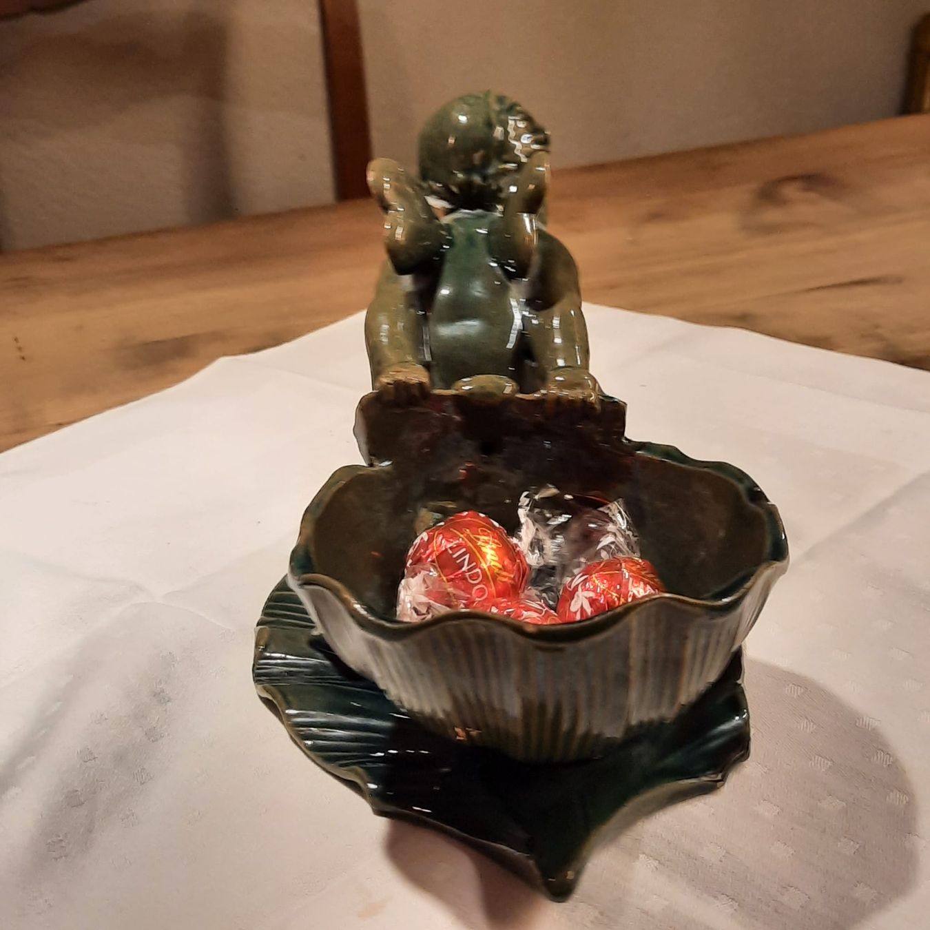 Tutte le decorazioni: einzigartige ENGEL-Schale aus Keramik – Usato da Busswil BE venduto da balu37 2