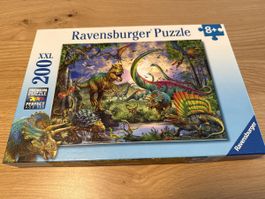 Ravensburger Puzzle XXL 200 Teile Dinosaurier guter Zustand