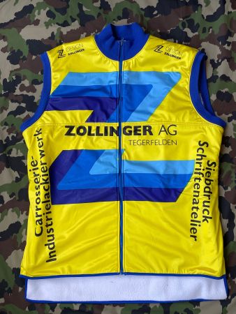 Vintage Rally Vest Zollinger New Car racing Sz XL