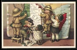 A. Bertiglia: kleiner ital. Soldat in 