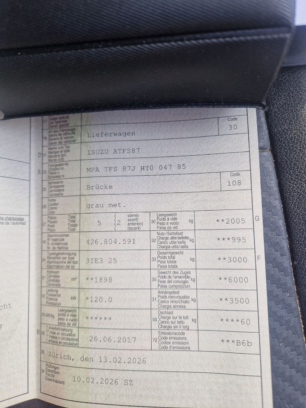 Isuzu Tutti i ricambio: Isuzu Überrollbügel Chrom – Usato da Ottikon b.Kemptth. venduto da Schoua 5
