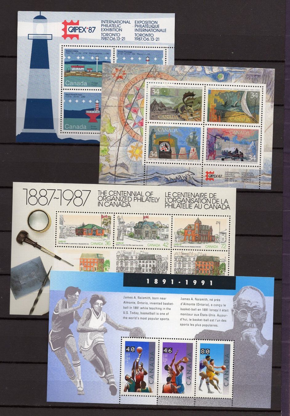 Alle Briefmarken: R6422  /  CANADA 1985 neufs XX – Neu (gemäss Beschreibung) aus Ste-Croix von MONT-TAGNAC
