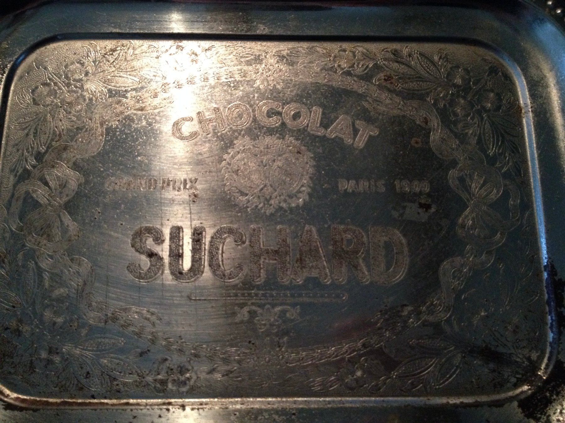 Servierplatten: Plateau Suchard 1900 – Gebraucht aus Vuiteboeuf von broticaire 1