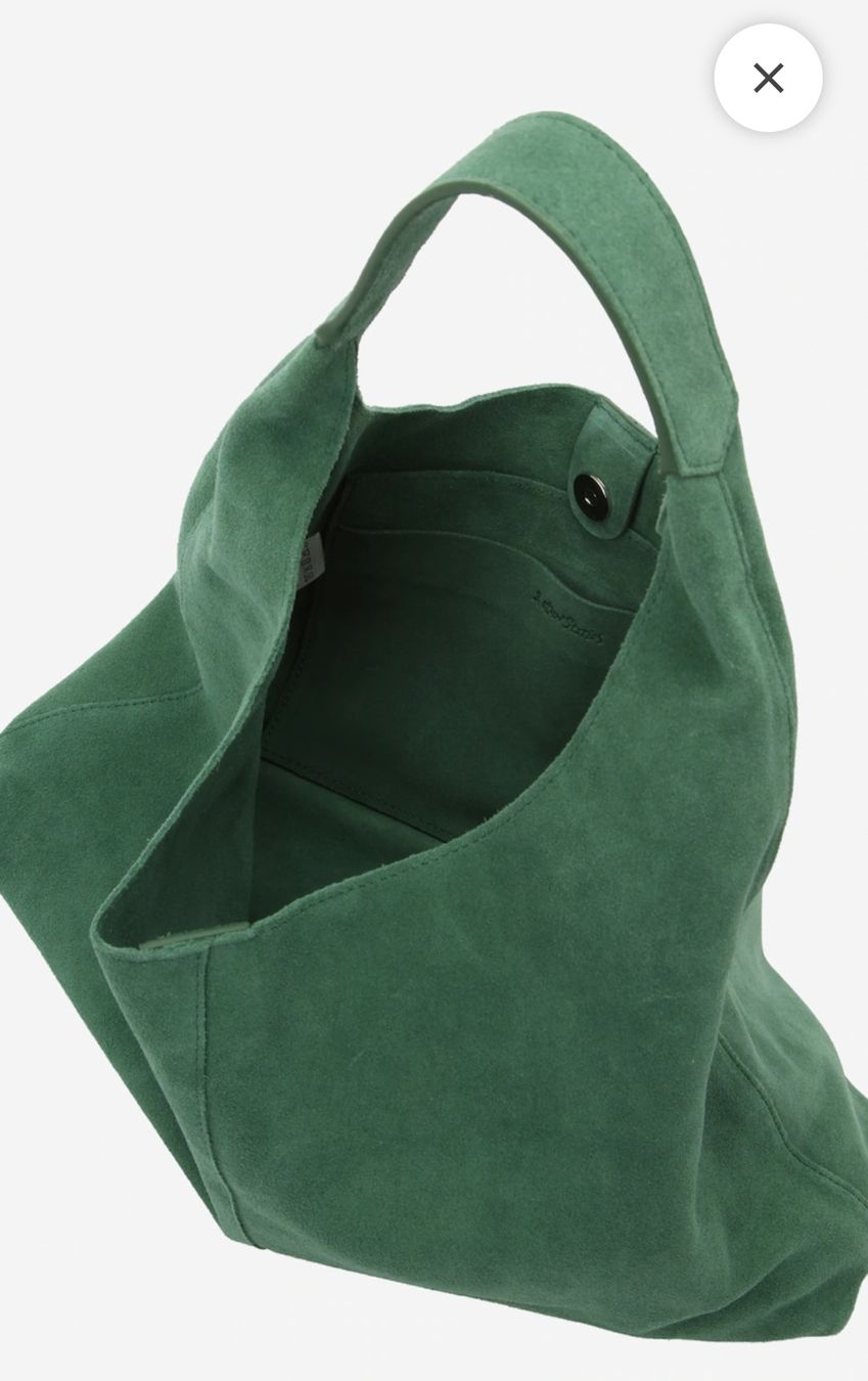 Other Stories Borse: &Other stories grüne Wildledertasche – Nuovo e nell'imballaggio originale da Wilen b. Wollerau venduto da kat_35 8