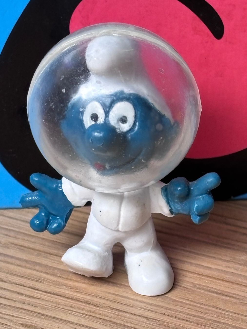 Schleich Statuette: Astronaut Astro-Schlumpf – Usato da Lyss venduto da Duckszone