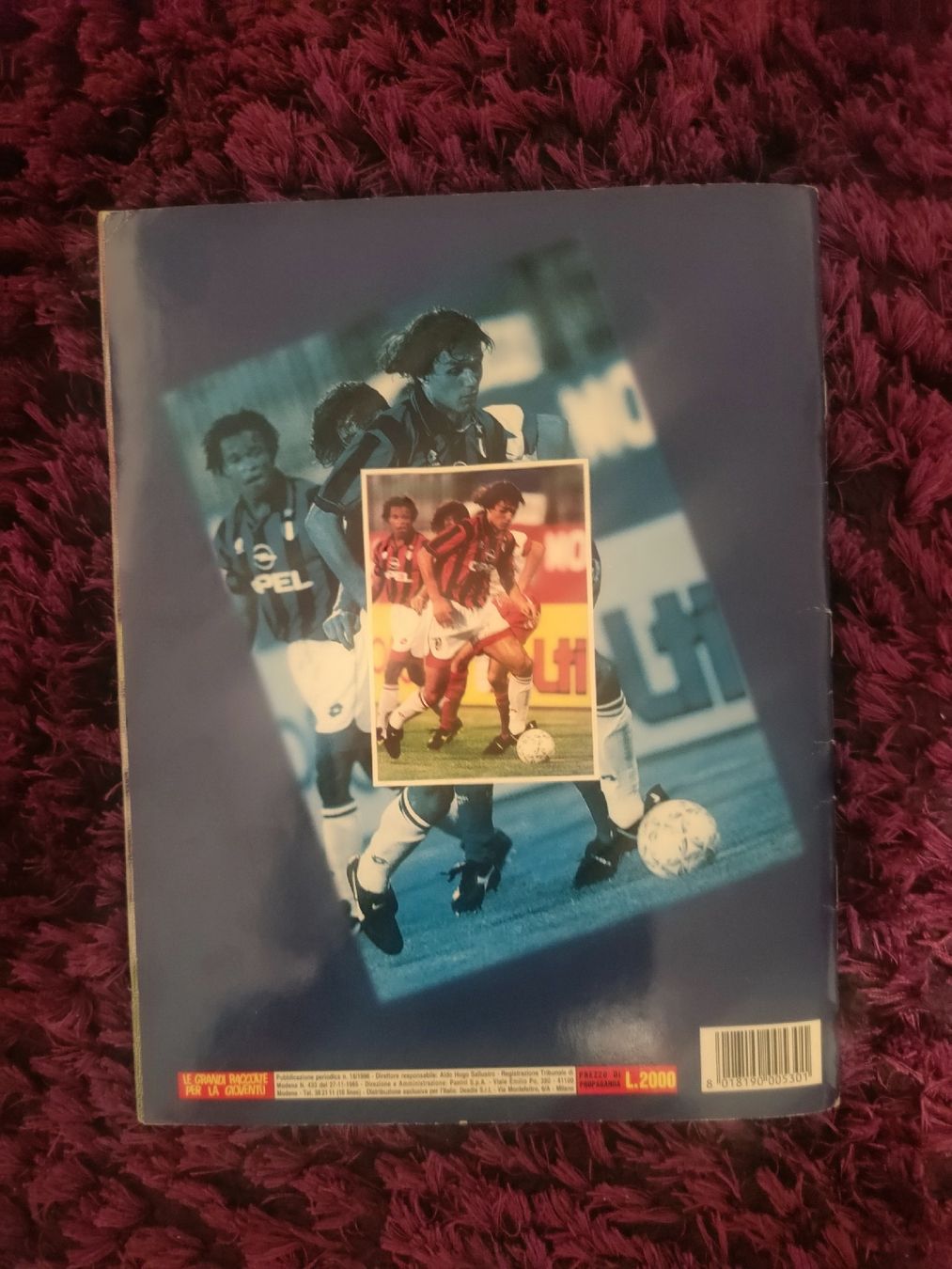 Panini Alben: Album Panini SuperCalcio 96-97 complet – Gebraucht aus Thônex von Dg5 9