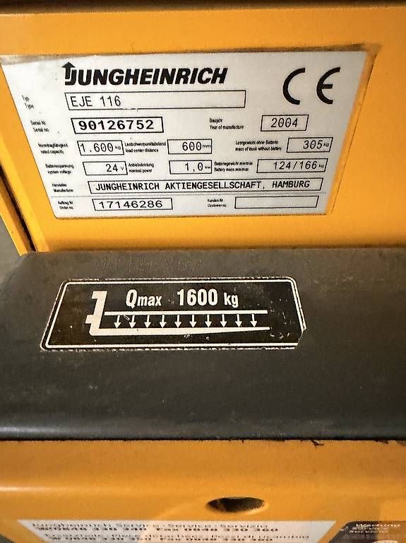 Chariots à fourches & chariots élévateur: Jungheinrich EJE116 – D'occasion à Zug par dob_bvq8 4