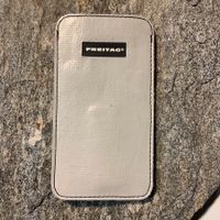 FREITAG F334 Sleeve für iPhone ? (3 grau mit blau)