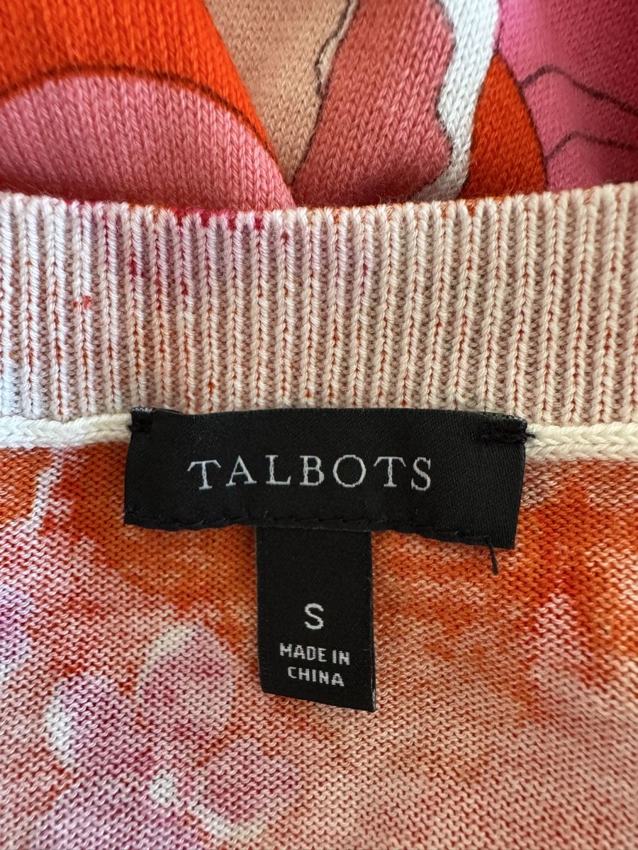 Maglioni & Felpe: Pull Talbots, fleurs multicolores, taille S  – Nuovo (secondo la descrizione) da Morges venduto da sandy069 4