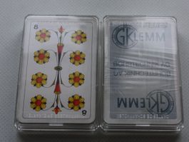 Jasskarten Spielkarten Vintage Rarität Klemm Bohrtechnik AG