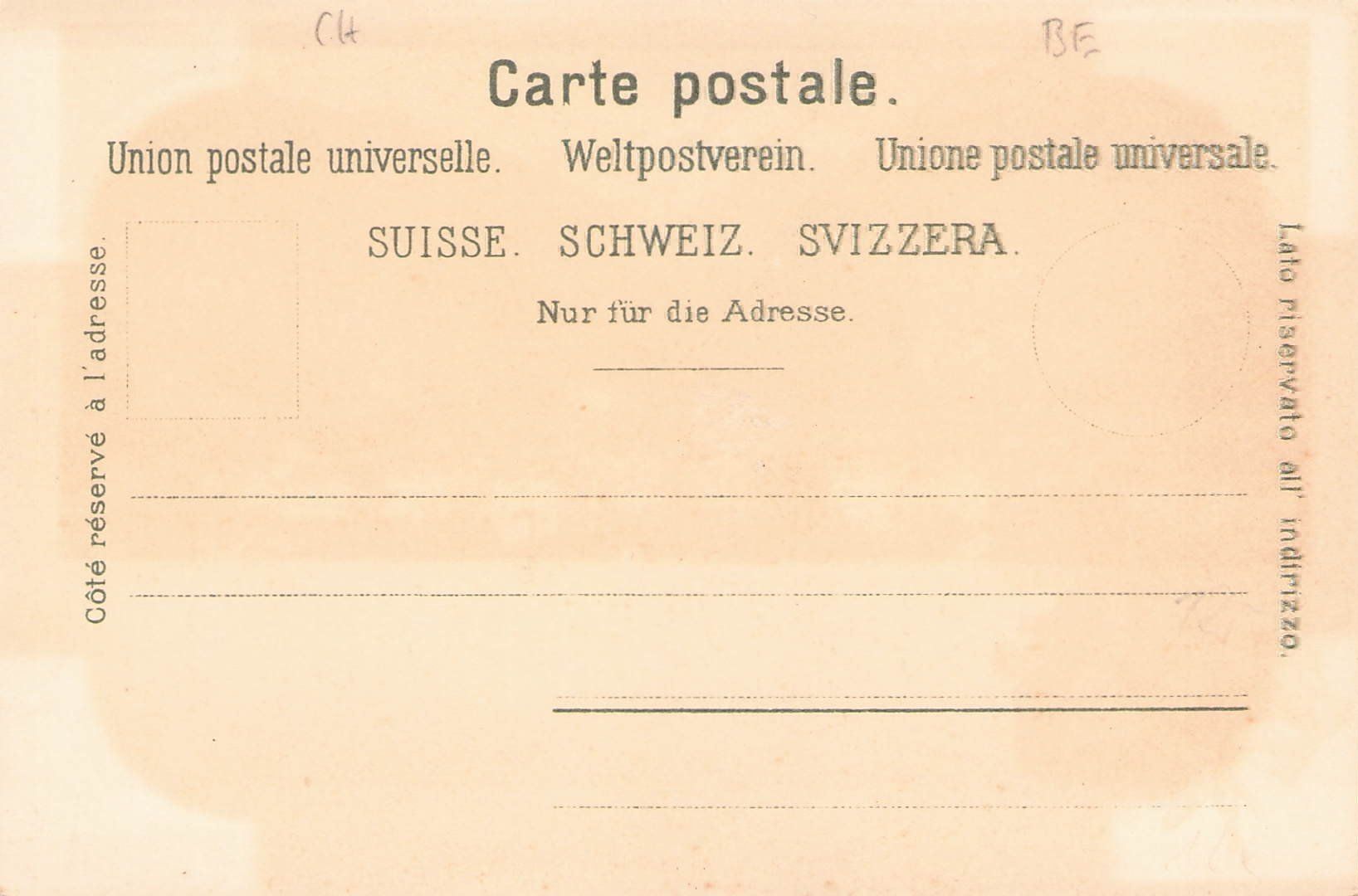 Cartoline postali: -Litho Gruss aus Interlaken – Usato da Reichenburg venduto da Pipo-67 1