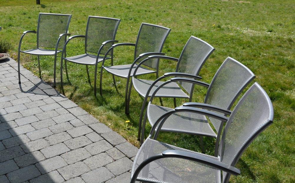 Gartenstuhl "Pilo" von MWH / 6 Stück Kaufen auf Ricardo