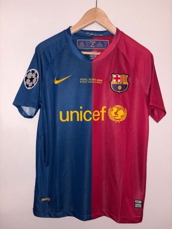 FC Barcelona Trikot Saison 08/09 Grösse M Messi 10 UCL Nike