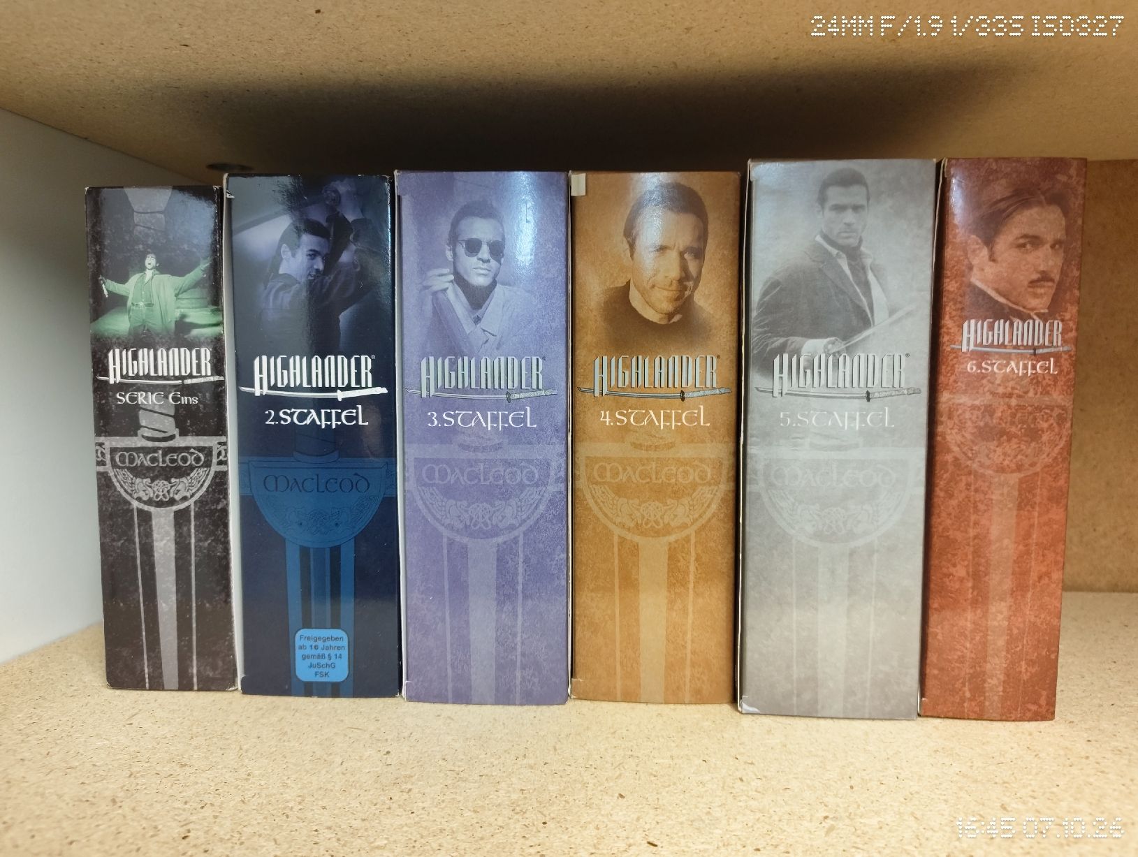 Alle DVDs: Highlander DVD Serie – Gebraucht aus Siebnen von taranomajo