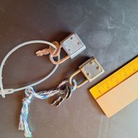 2x Vorhängeschloss Mini