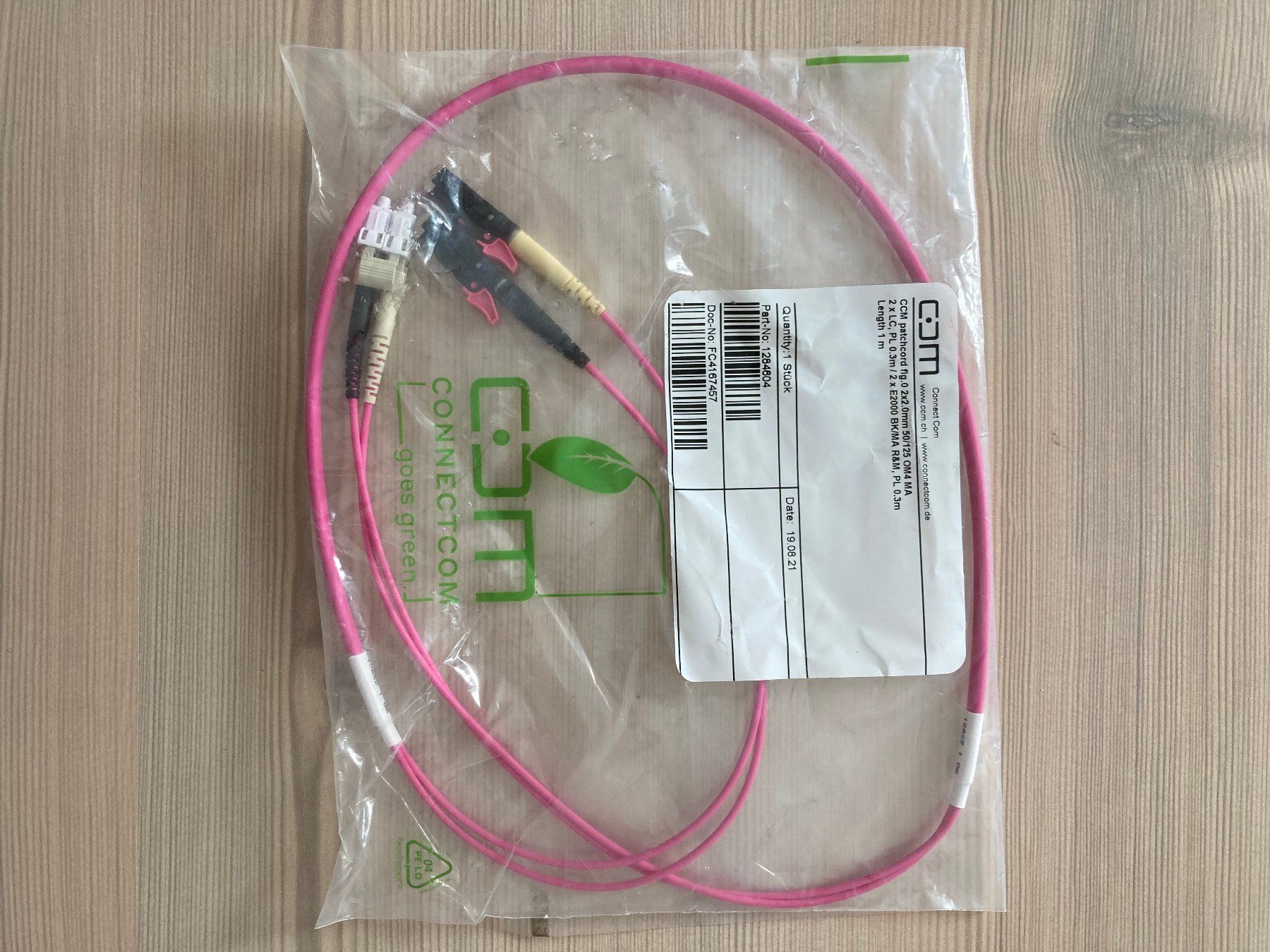 Kabel: Glasfaserkabel 1m LC-E2000 – Neu und originalverpackt aus Dielsdorf von Textron