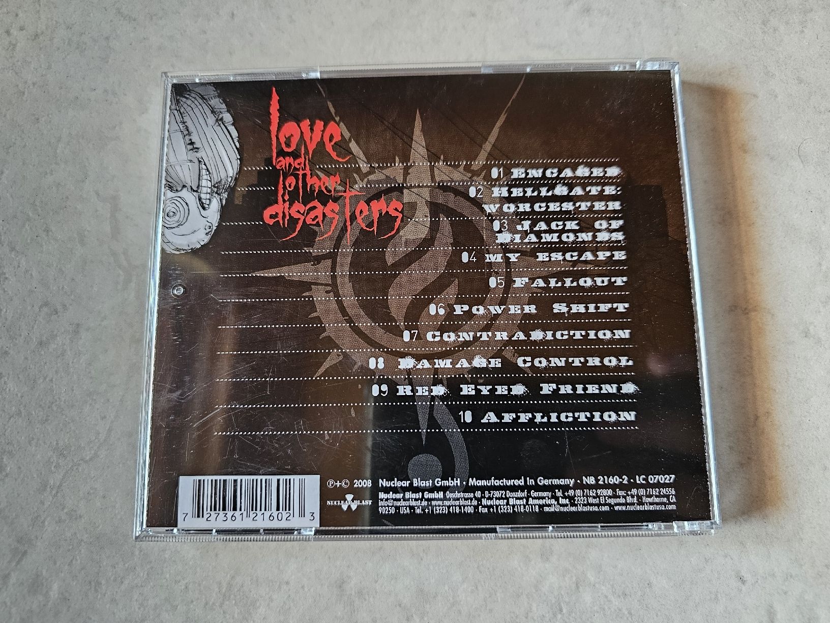CDs: Sonic Syndicate  -  Love And Other Disasters – Gebraucht aus Schneisingen von backstore24 1