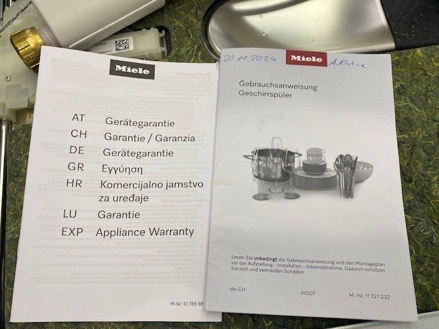 Miele Lavastoviglie: Abwaschmaschine Miele G3625-SCi JG. 20.11 2024 – Usato da Niederhasli venduto da Tigerproduct 5