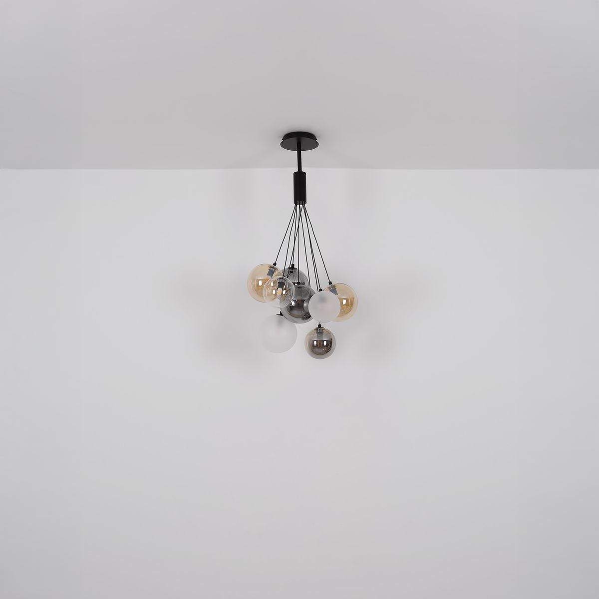 Lampadari & plafoniere: Pendelleuchte, Glas, Schwarz, 90 cm Höhe – Nuovo (secondo la descrizione) da Kreuzlingen venduto da Smart-Light 4