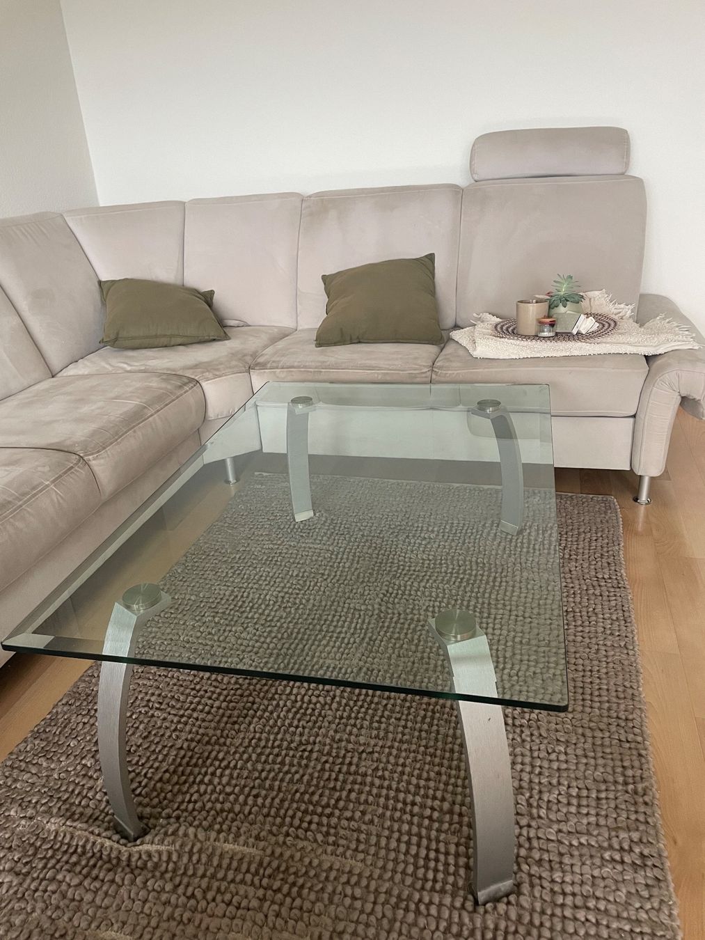Tables: Sofatisch - Glastisch – D'occasion à Birsfelden par Dudelndes 1