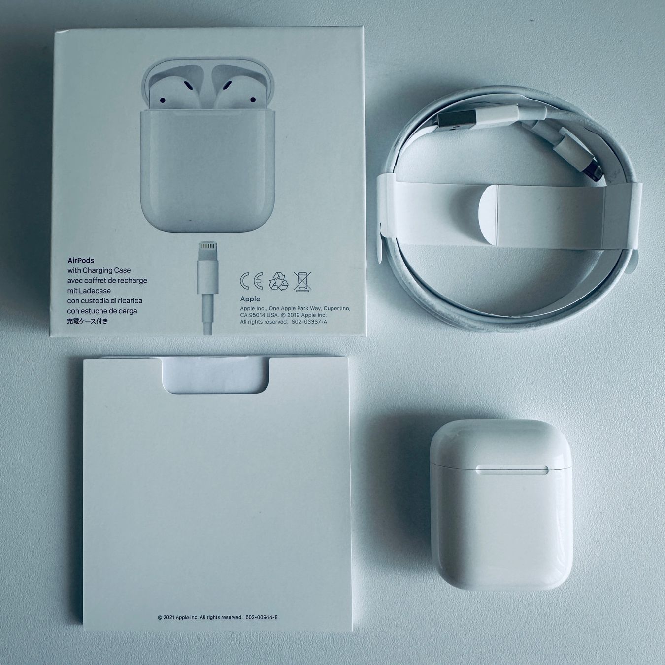 Apple Cuffie: Original Apple AirPods 2 Kopfhörer Wireless Lightning Kabel – Usato da Basel venduto da MY.AIRPODS.SHOP 1