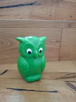 Sparschwein Eule Raiffeisen grün Kunststoff