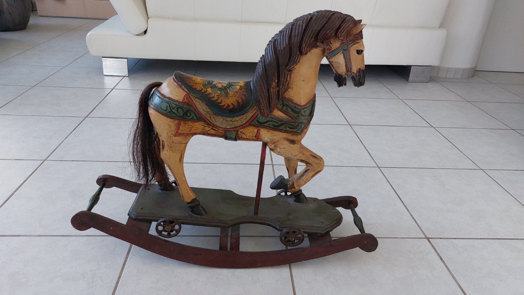 Statuette: Schaukelpferd Antik – Usato da Ehrendingen venduto da Bert31