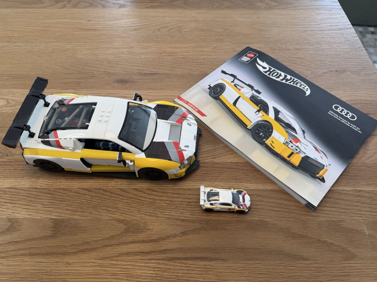 Hot Wheels Modellini d'auto: Hot Wheels Brick Audi R8 LMS – Usato da Basel venduto da Touri94 1