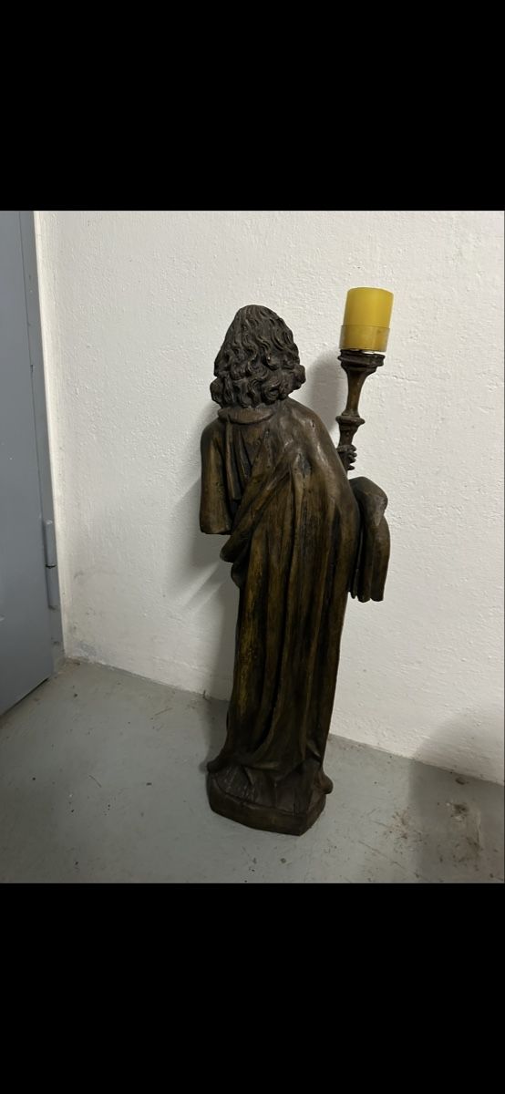 Skulpturen & Statuen: Figur, Engel mit Kerzenhalter, ca. 80cm gross! – Gebraucht aus Menzingen von vannessa.studer 1