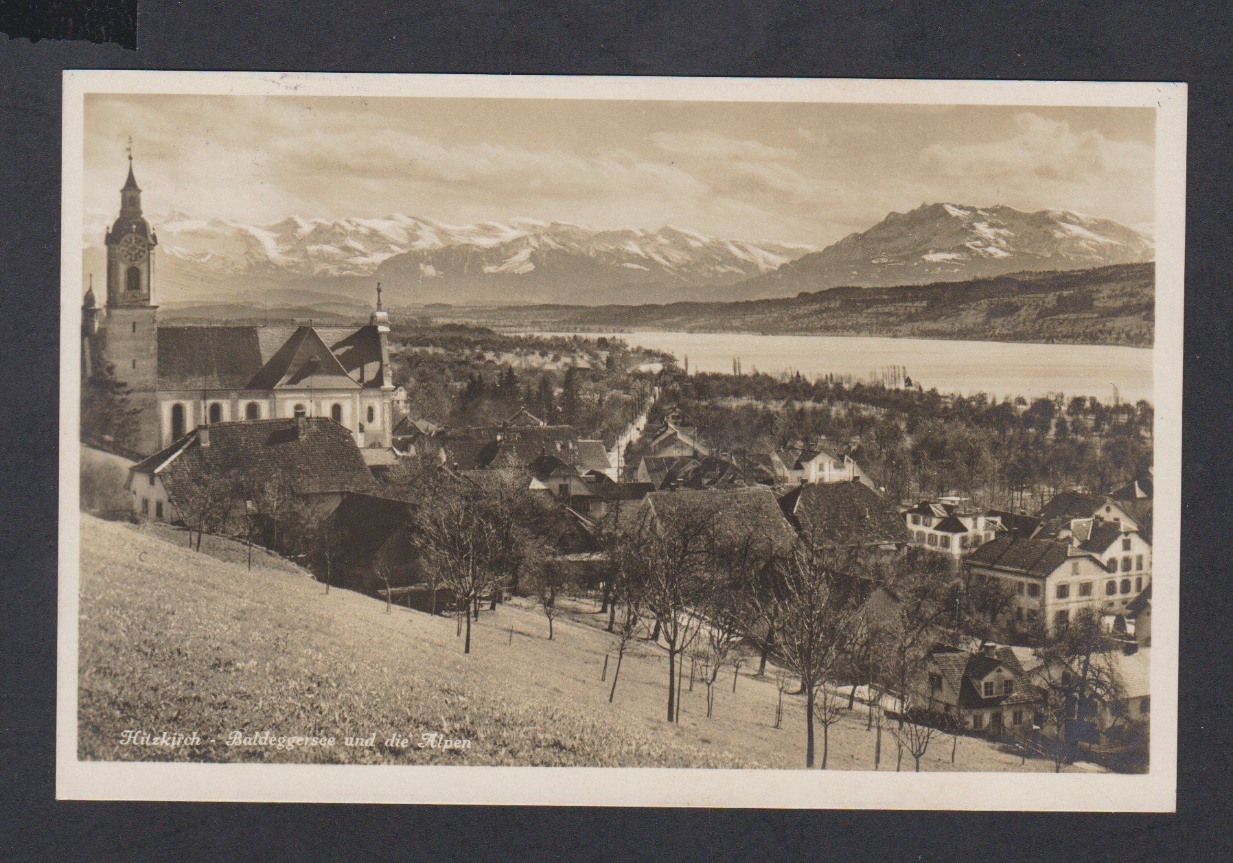 Cartoline postali: Hitzkirch  LU   -   alte Ansichtskarte  von um 1930 – Usato da Vitznau venduto da Ropaku