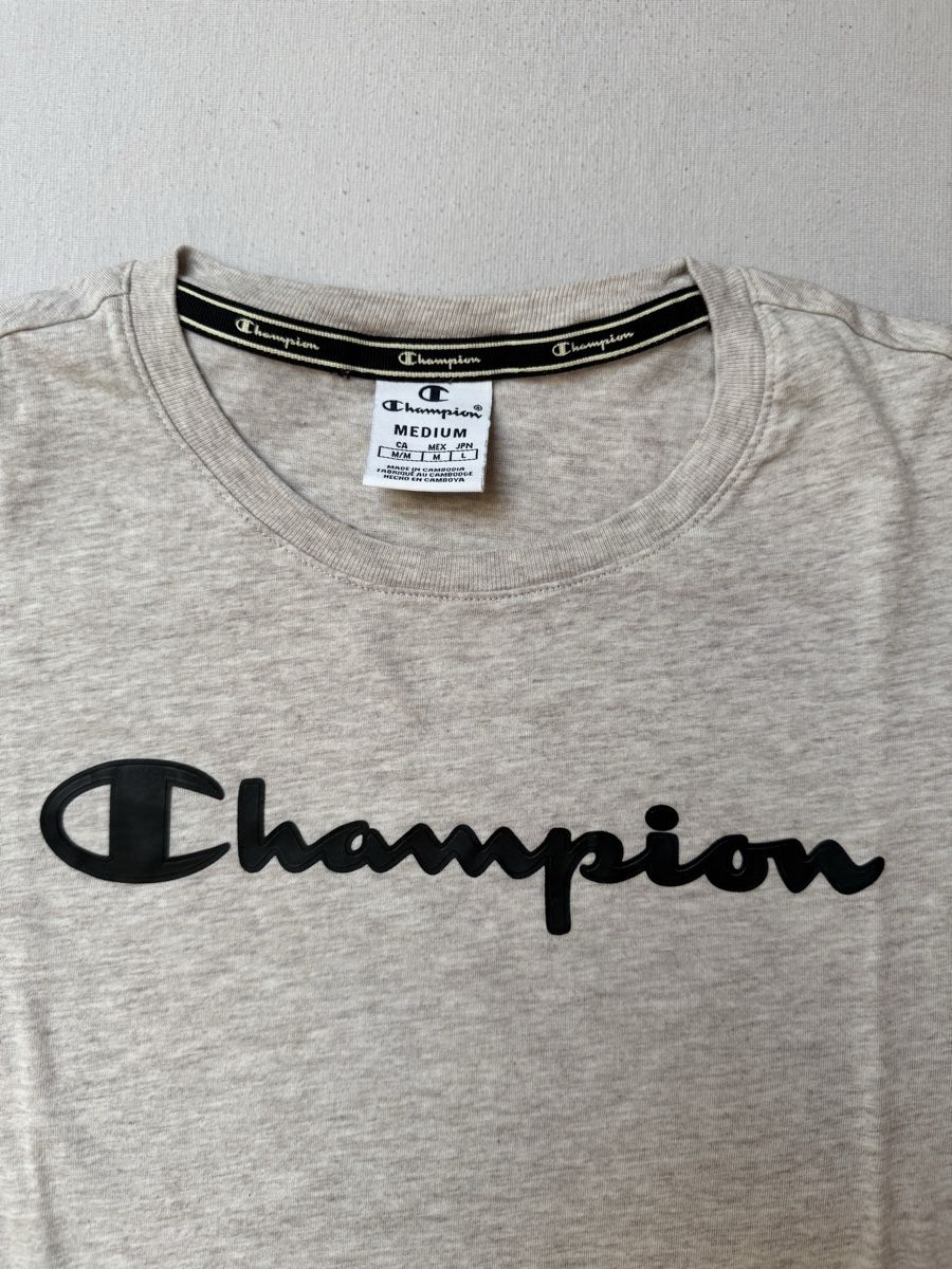 Champion T-shirt: T-shirt champion beige S – Nuovo e nell'imballaggio originale da Porrentruy venduto da fee_24 1