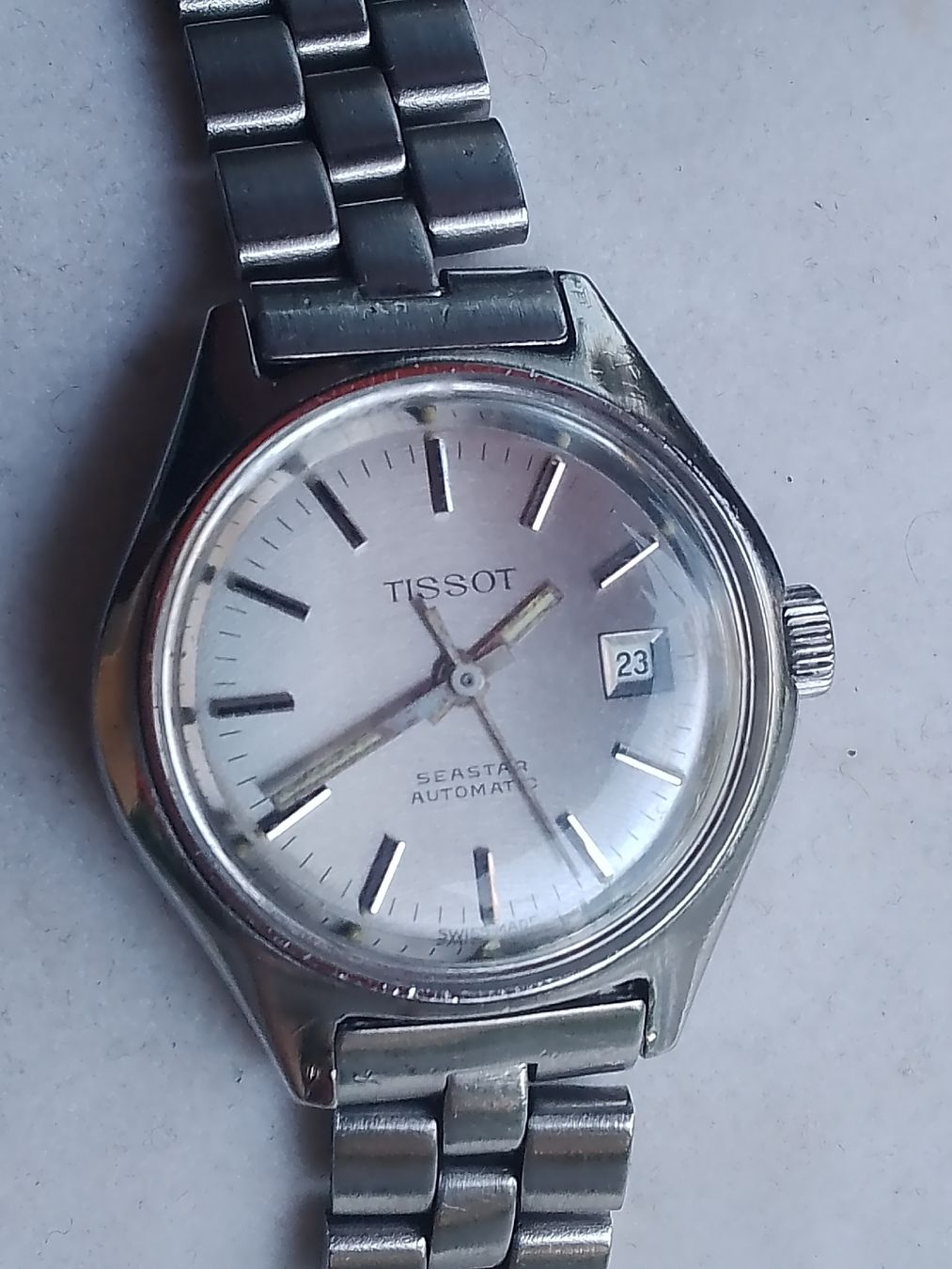 Tissot Orologi: Tissot Automatic lady stahl 28mm läuft super – Usato da Agno venduto da sam2608