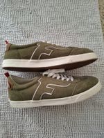 Faguo baskets kaki en daim, taille 45