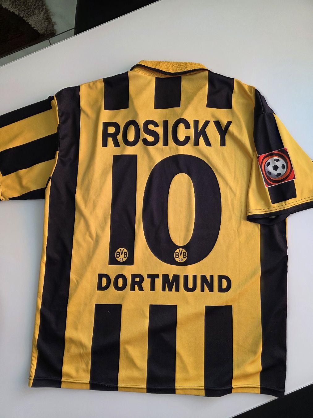 BVB Canottiere & Pantaloni: BVB Trikot Rosicky 10 Gr. L von 2005/06 – Usato da Alberswil venduto da mario889 2