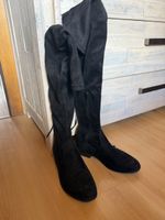 Black Over-the-Knee Boots/Cuissardes