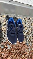 Nike Sportschuhe dunkelblau weiss akzeptabler Zustand