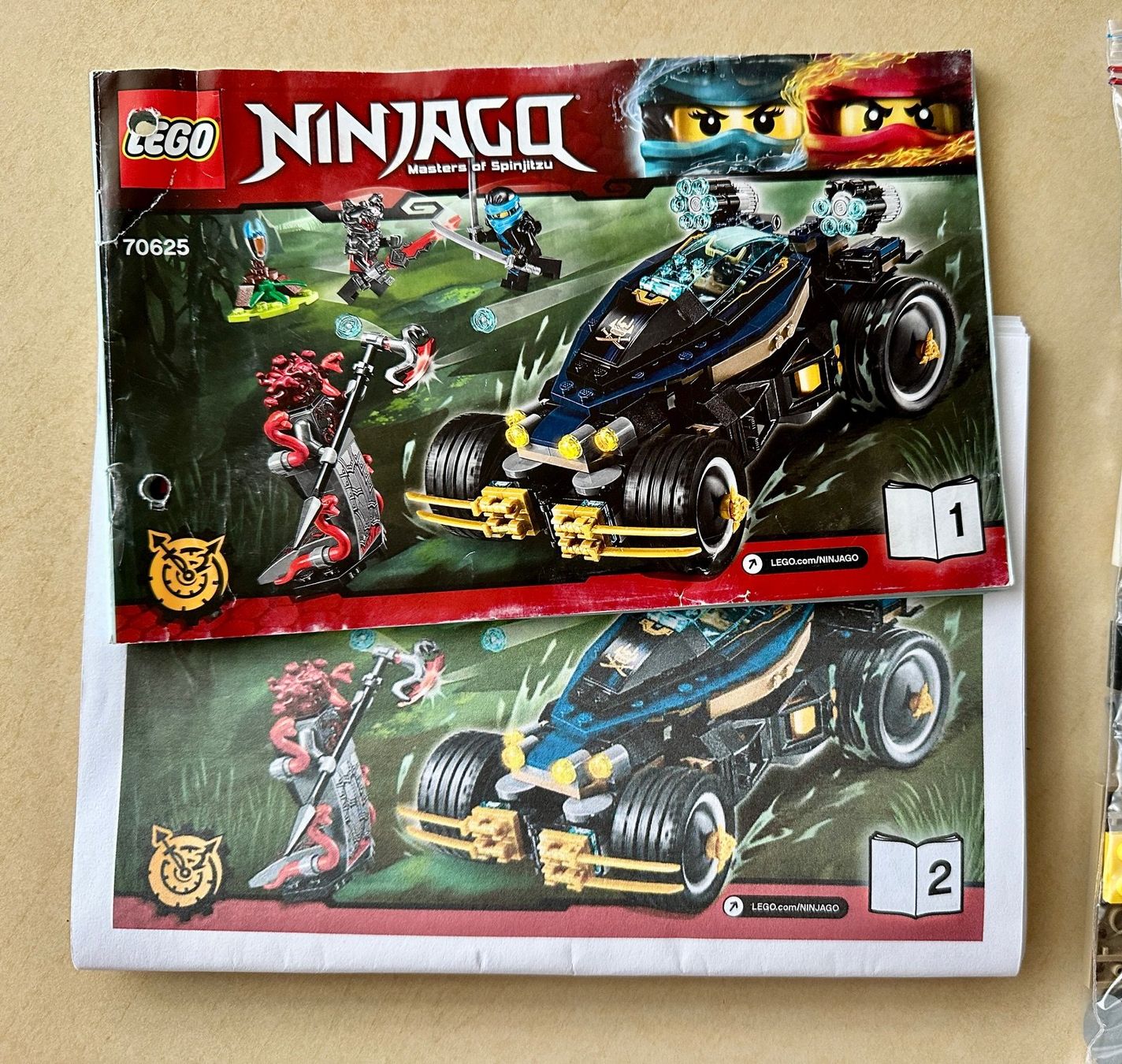 Lego Baukästen: Lego Ninjago 70625 - Samurai Turbomobil – Gebraucht aus Aettenschwil von Stockard 2