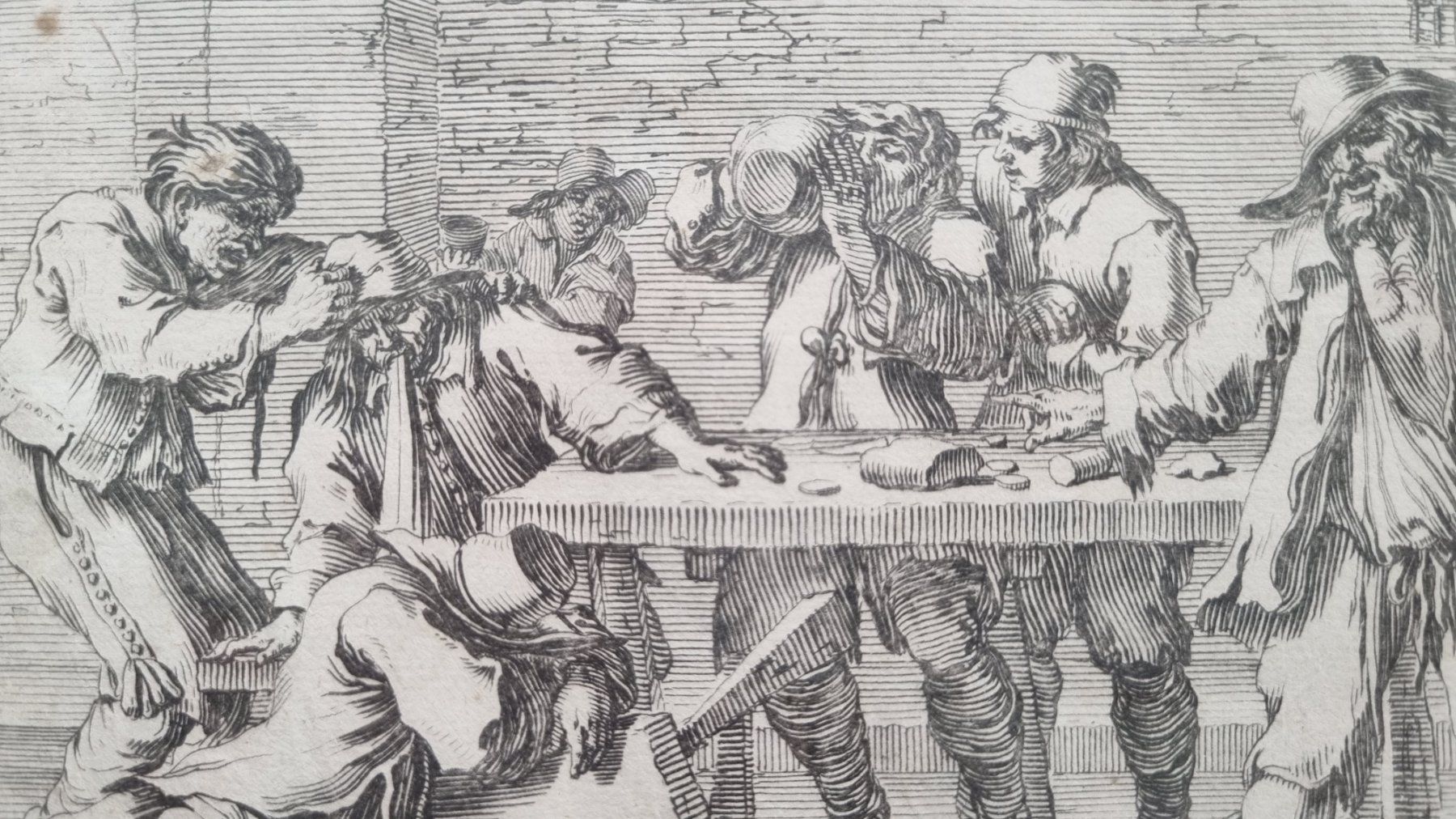 Incisioni: Original Kupferstich, Saufszene, 17. Jh. – Nuovo (secondo la descrizione) da Zürich venduto da Reimann3 4