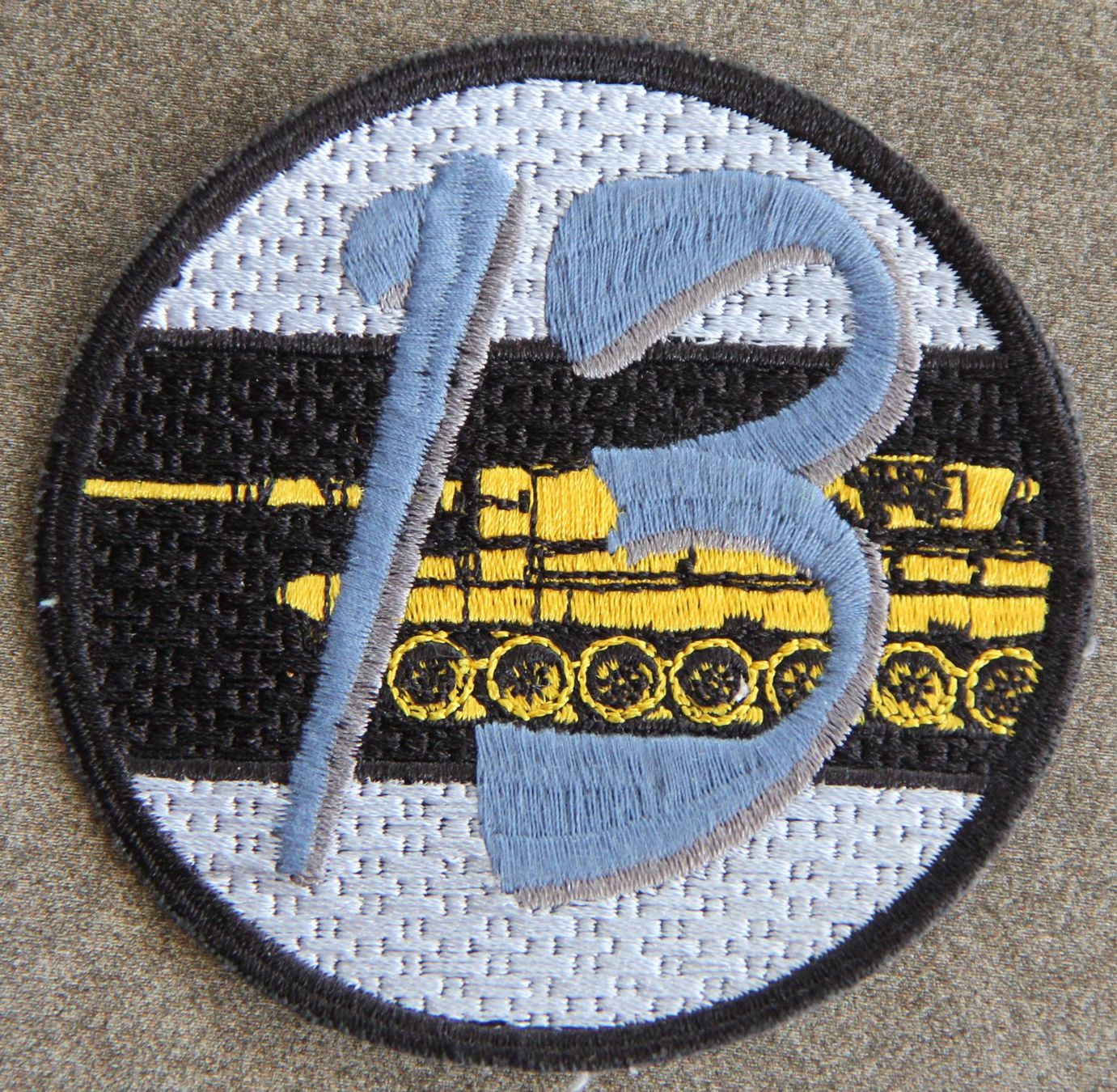 Schweizer Armee Plaketten & Abzeichen: Pz Bat 13, Badge – Gebraucht aus Belp von Tomsek