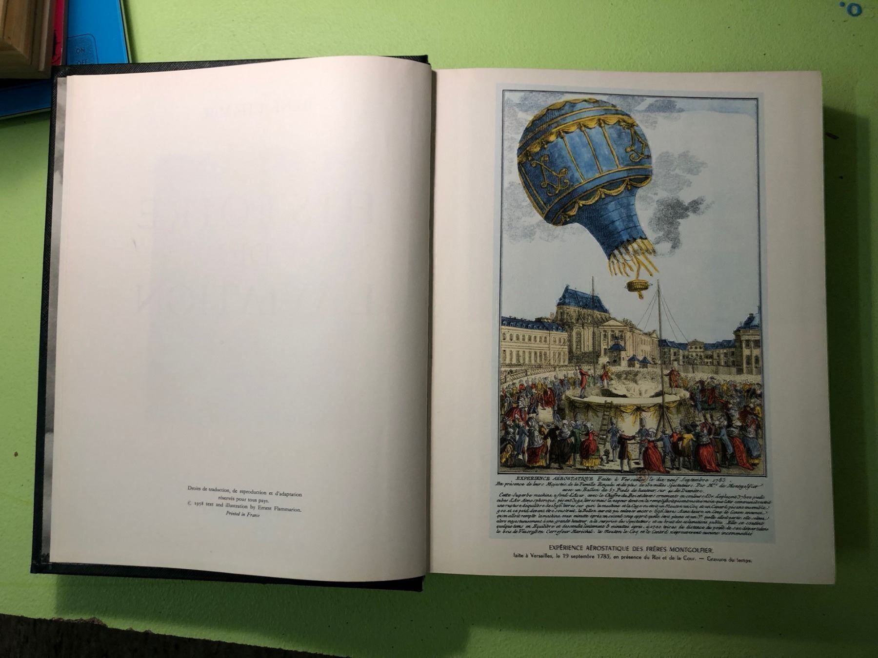 Libri: René Chambe: Histoire de l'Aviation. 1958 – Usato da Zürich venduto da allp 2