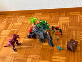 PLAYMOBIL 9429 DINOSAURIER Basiscamp T-REX Basecamp Dinosaur