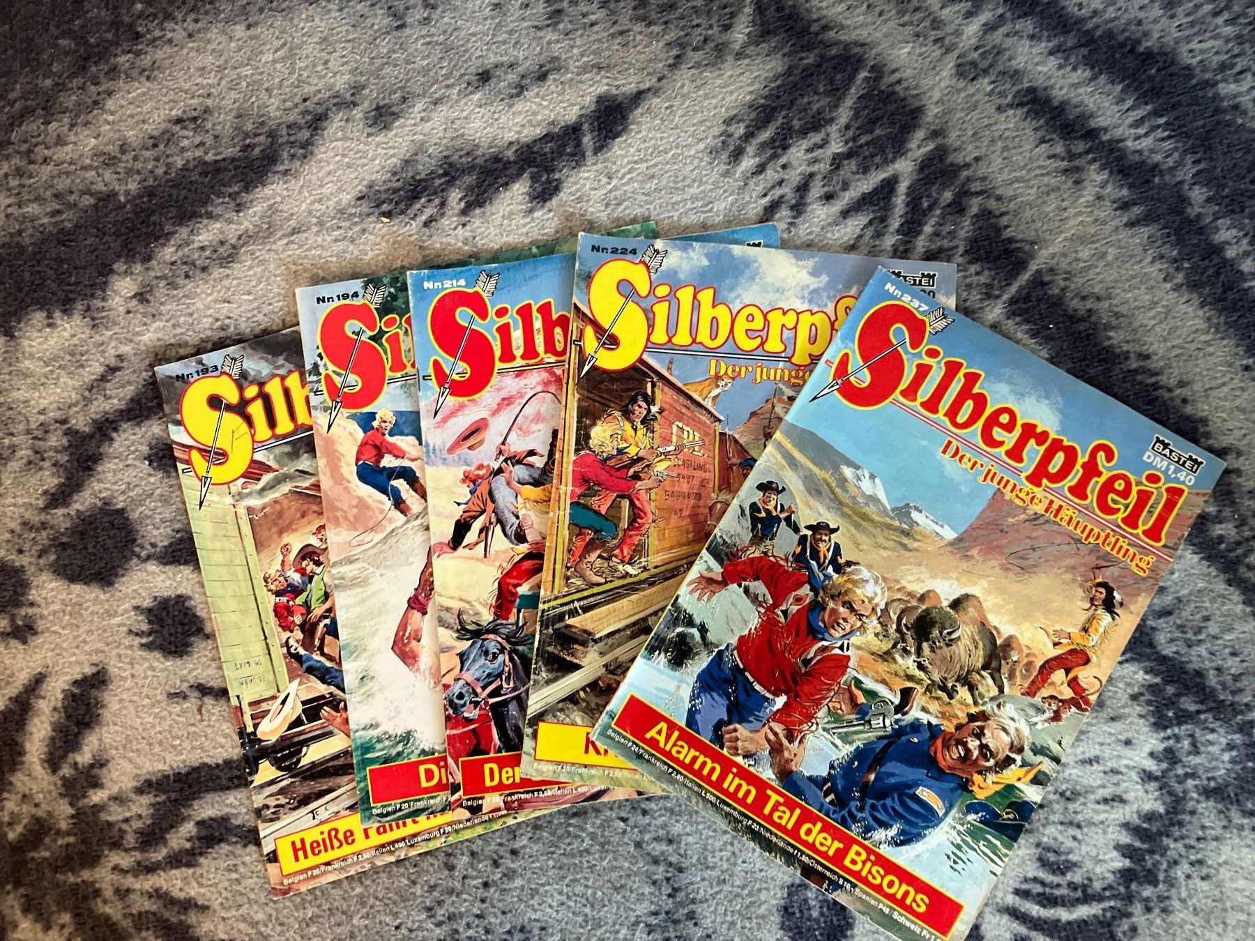 BD: Silberpfeil von Bastei 5 Stück – D'occasion à auenstein par spyrou